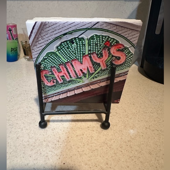 South Austin Gallery coaster Tiles-set of 4: Lubbock Texas themed - Picture 2 of 8